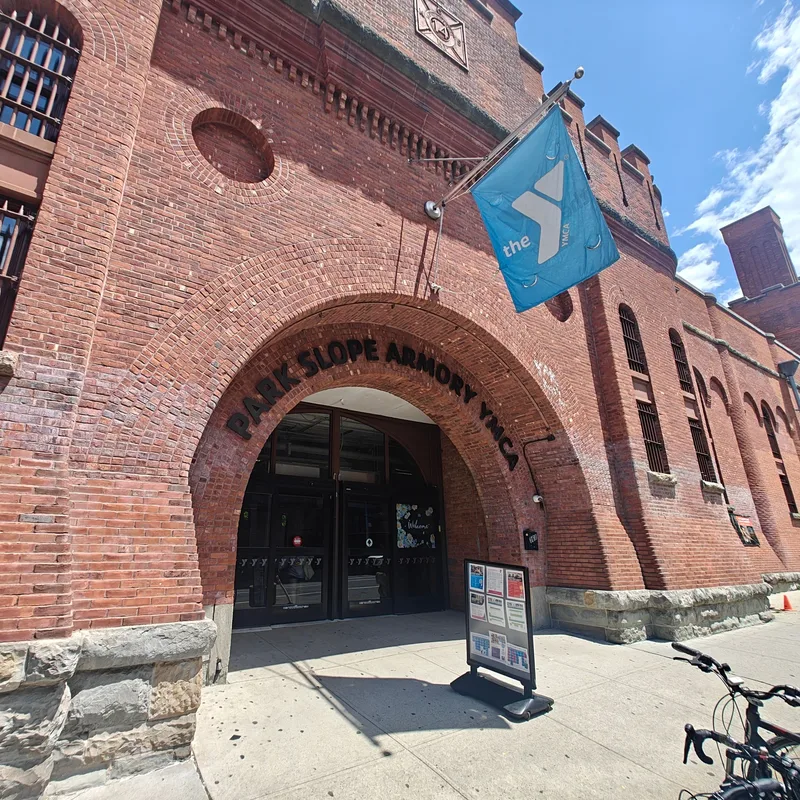 YMCA Armory storefront